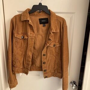 Forever 21 Women's Tan Corduroy Jacket